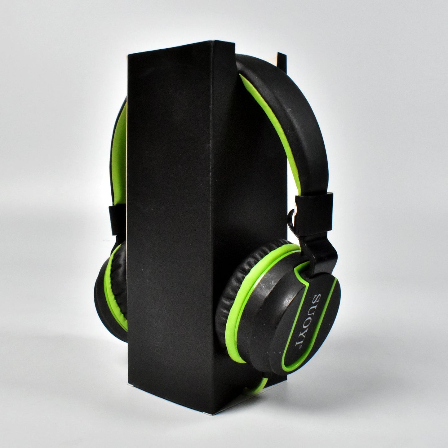 6389 Wired On Ear Headphones With Mic With 3.5 Mm Drivers, In-Built Noise Cancelling, Foldable And Adjustable For Laptop/ Pc / Office / Home