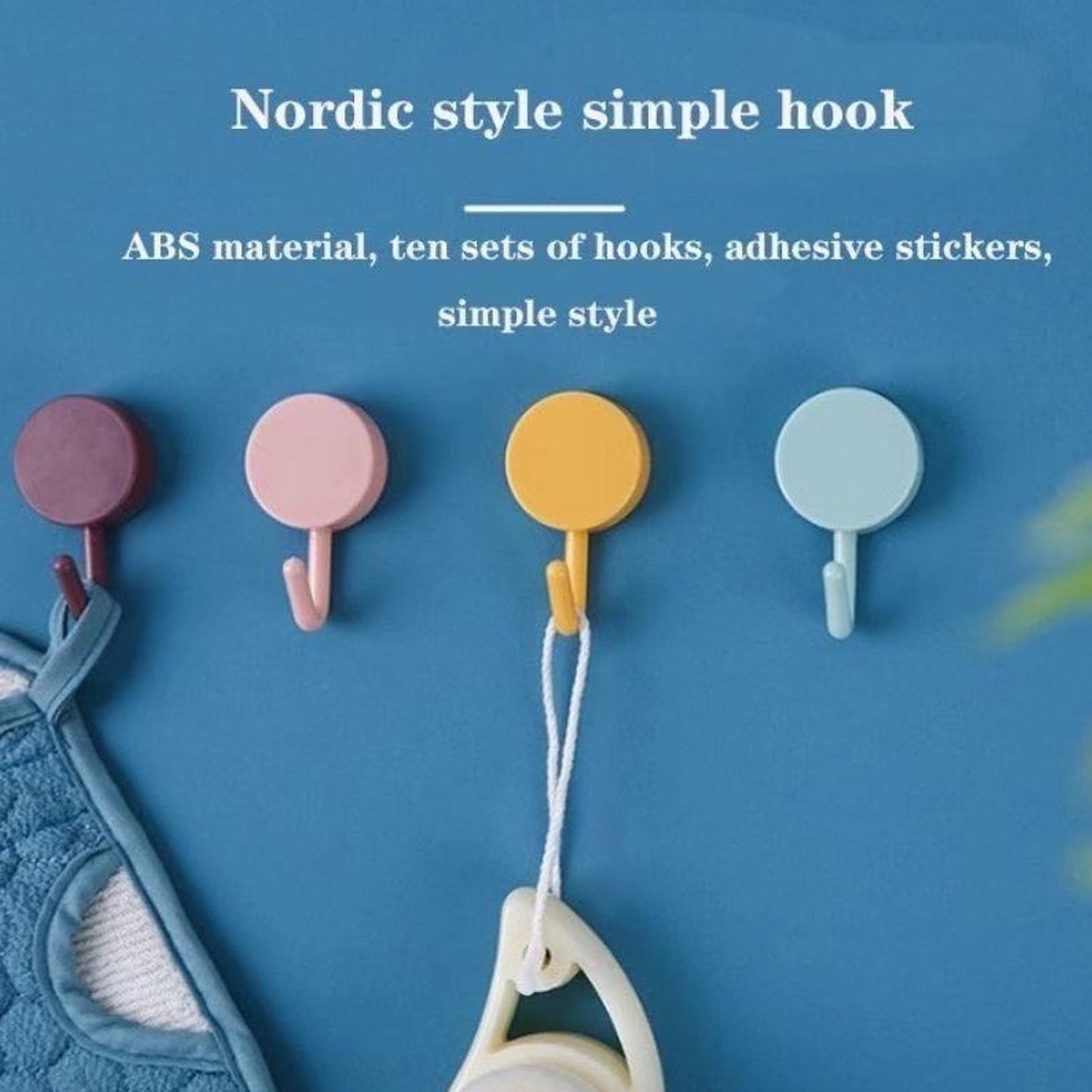 7475 Big Hook Adhesive hooks for wall Heavy Big Hook For Home , Bathroom & All Type Wall Use Hook