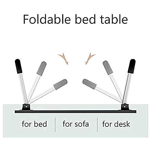 7864 FOLDABLE BED STUDY TABLE PORTABLE MULTIFUNCTION LAPTOP TABLE LAPDESK FOR CHILDREN BED FOLDABLE TABLE WORK OFFICE HOME WITH TABLET SLOT & CUP HOLDER