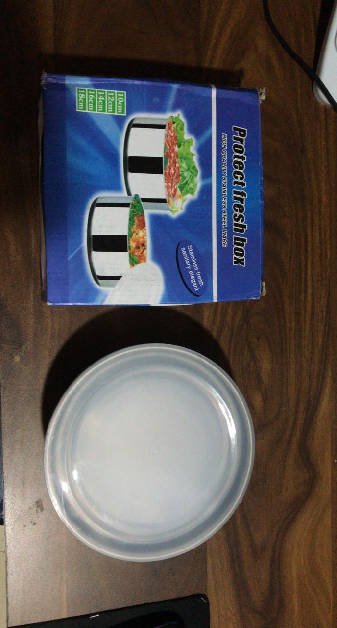 Stainless steel food storage container set with airtight and leak-proof design, ready for use.
