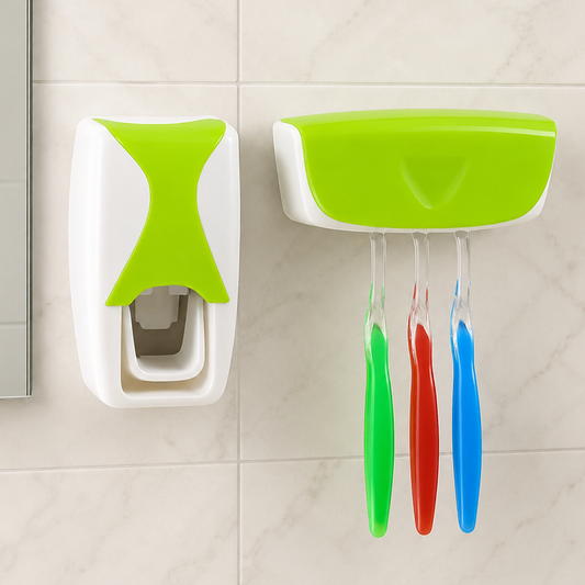 Automatic Toothpaste Dispenser – Wall Mount | BrushedUp