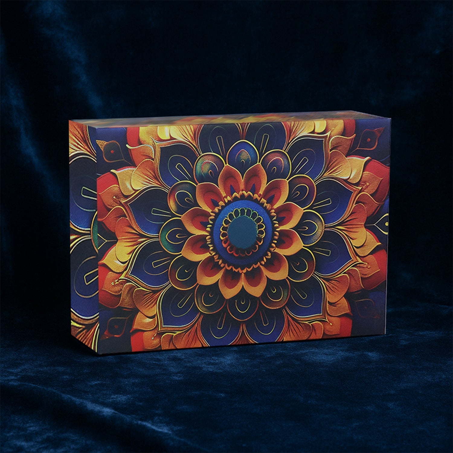 Rose almond chocolates in premium festive gift hamper box