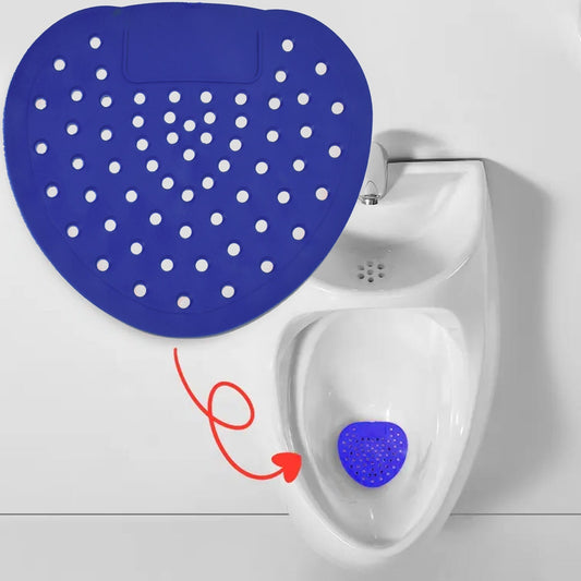Fresova Urinal Screen Deodorizer with intelligent drainage system.