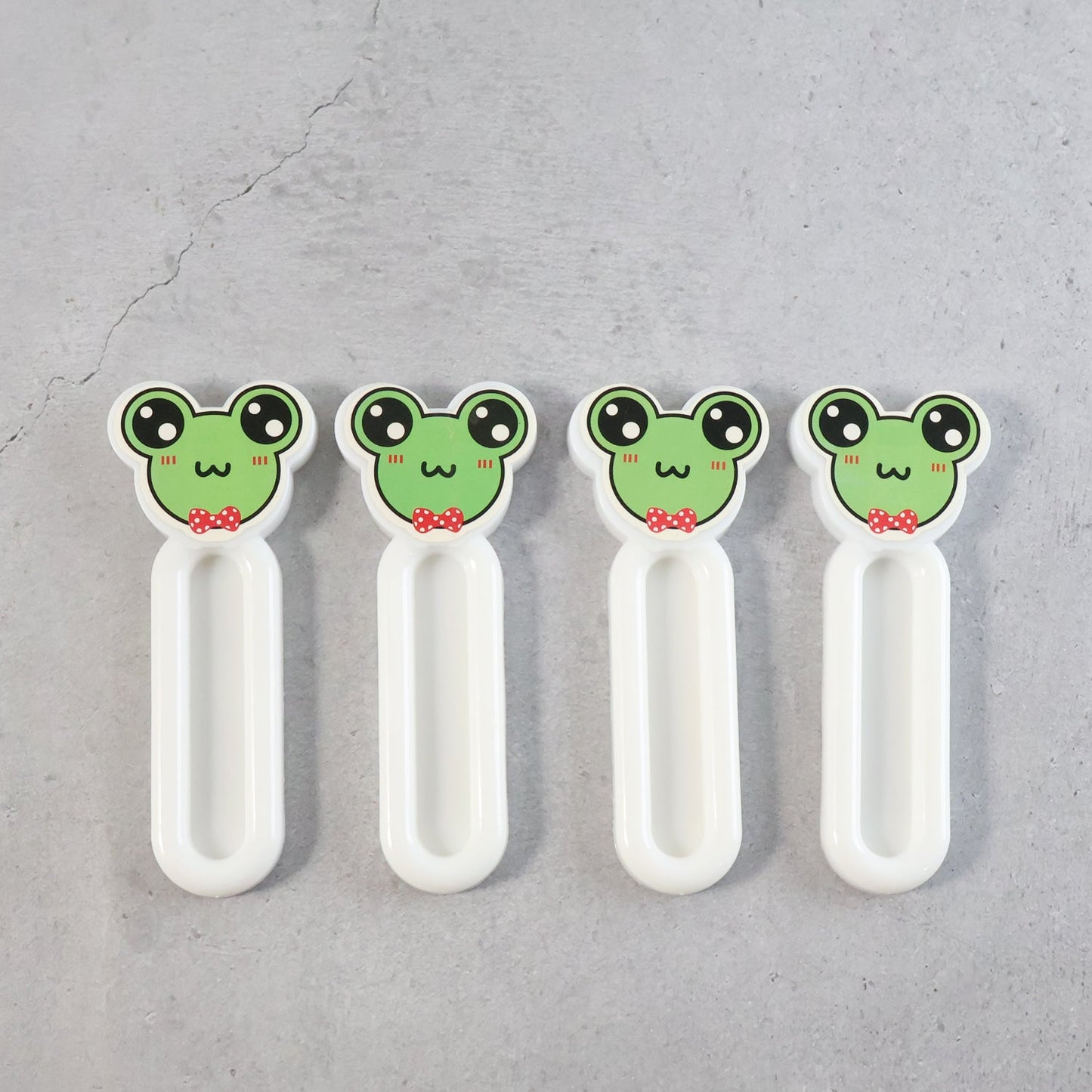 Self stick push pull helper installed on sliding window as easy grip handle