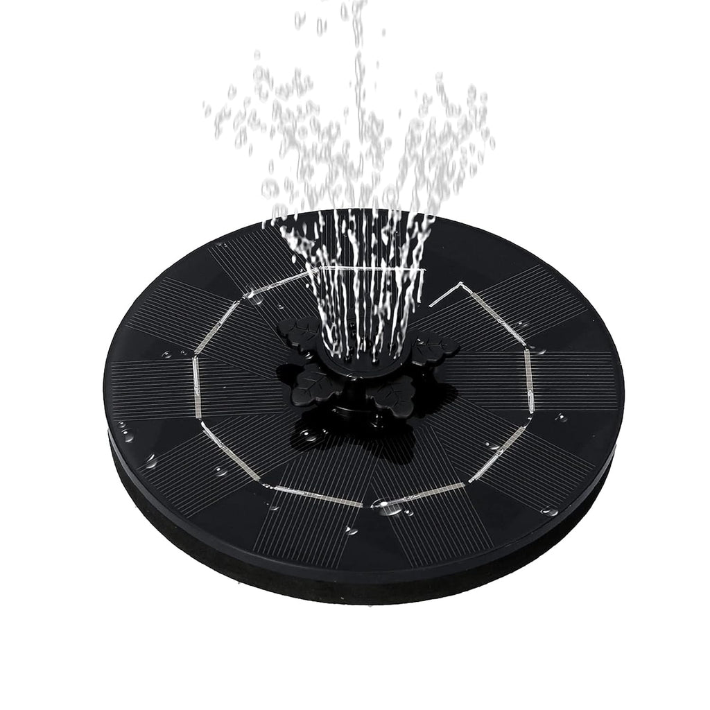 Solar-Powered Floating Water Fountain Pump Kit