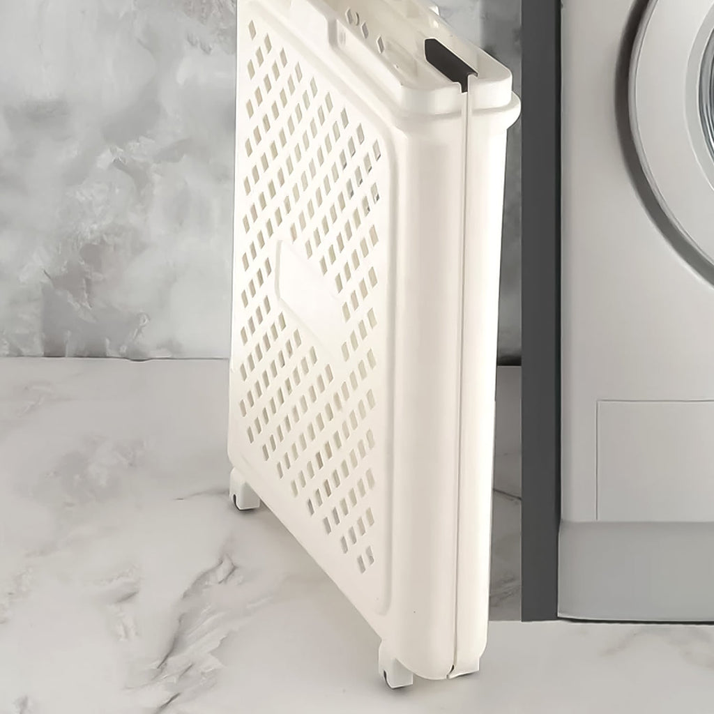  Large Foldable Laundry Basket Wheels - scale