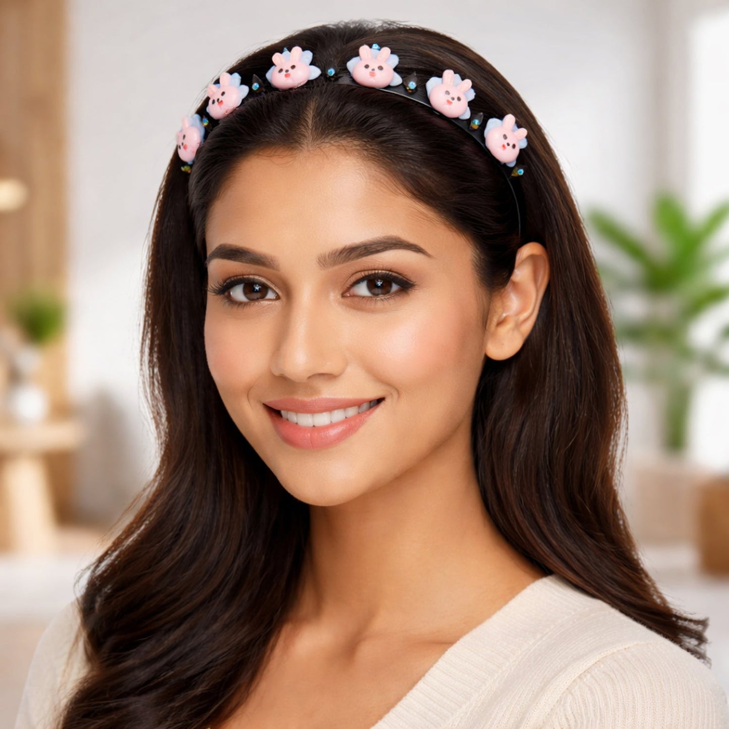 Adorable bunny ear headband for children