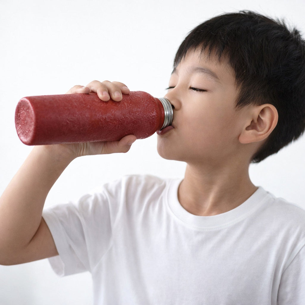 Custom 1000 ML Stainless Steel Water Bottle Red Color (1 Pc)