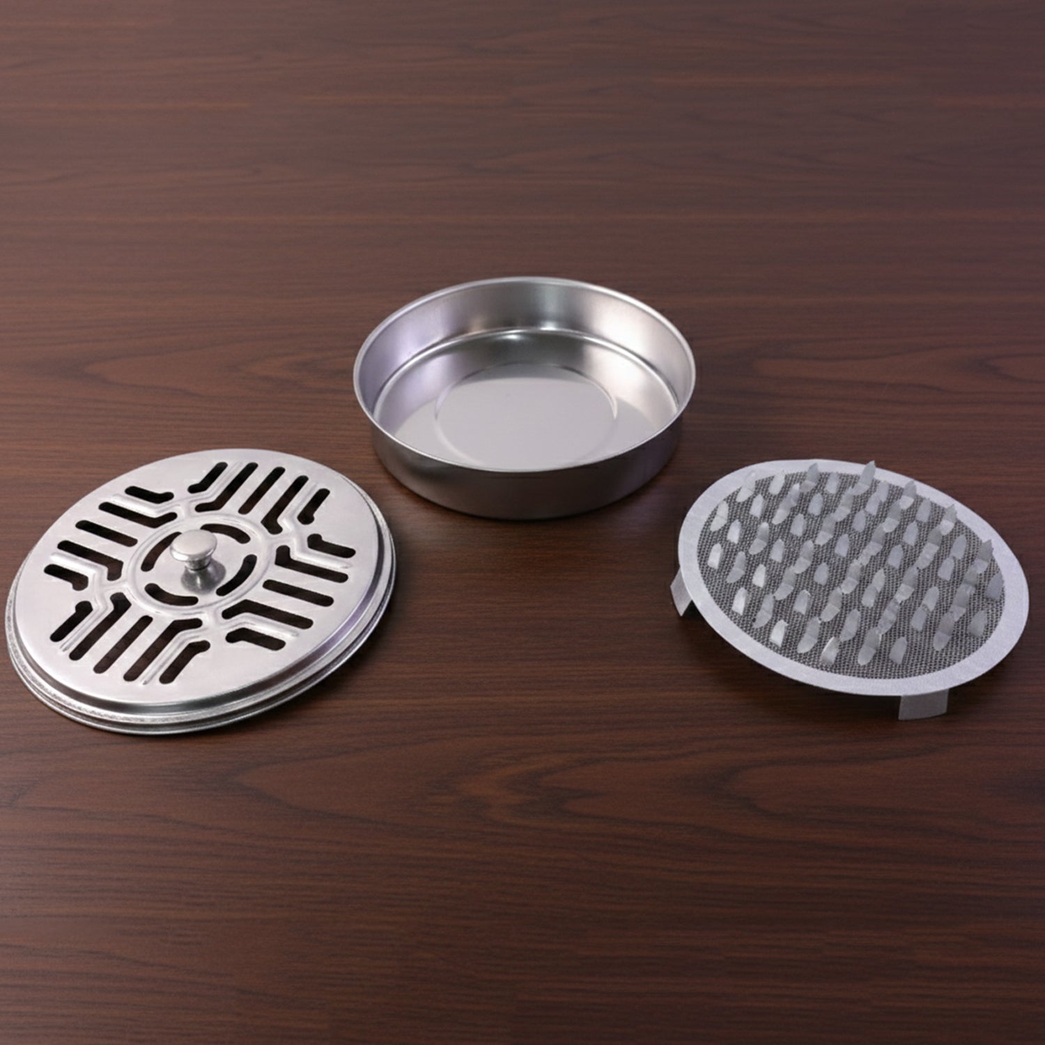 Durable stainless steel coil stand ensuring safe mosquito coil burning