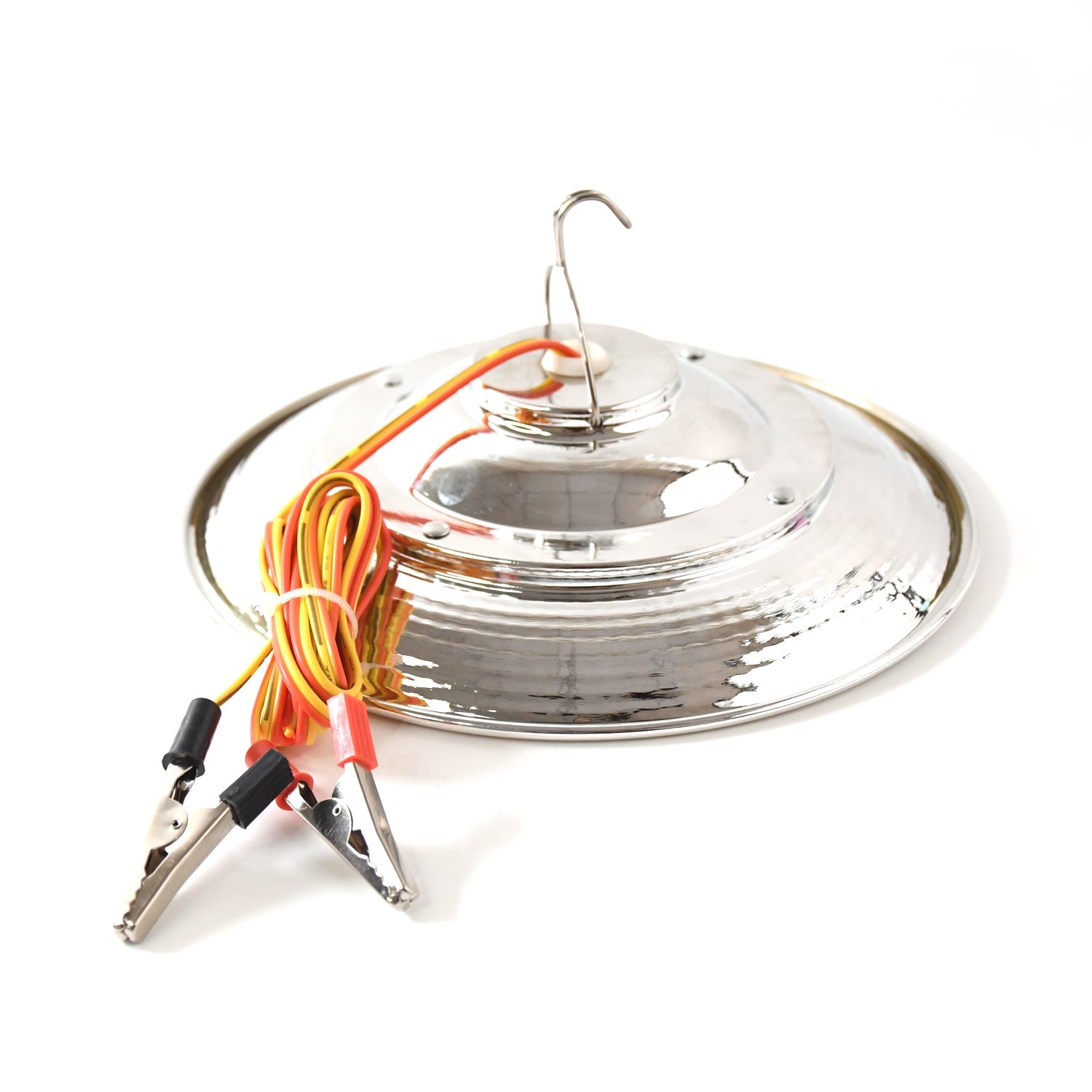 High brightness rechargeable hanging LED light for wide coverage