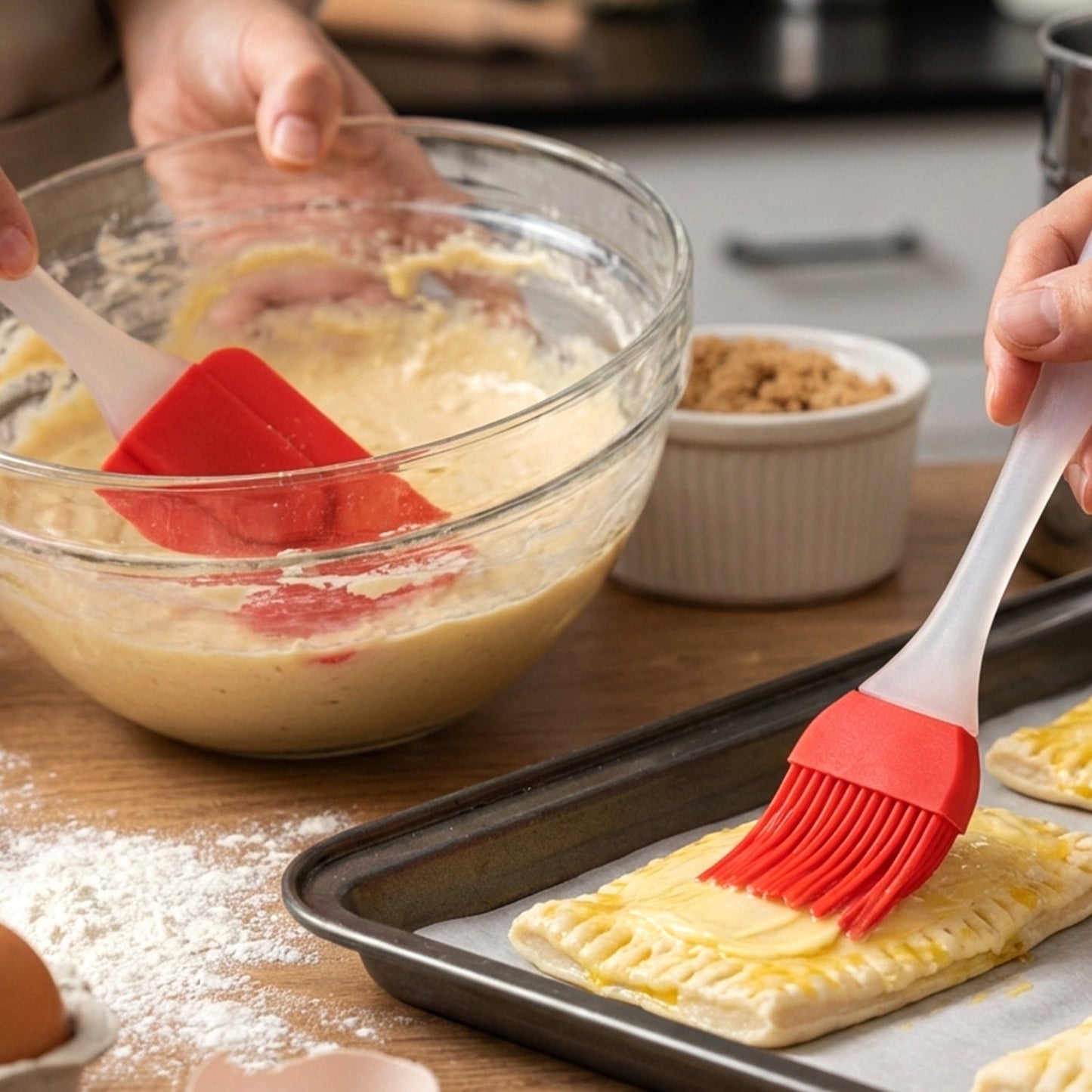 Garlic crusher and food tongs included in 3-in-1 multipurpose kitchen tool set