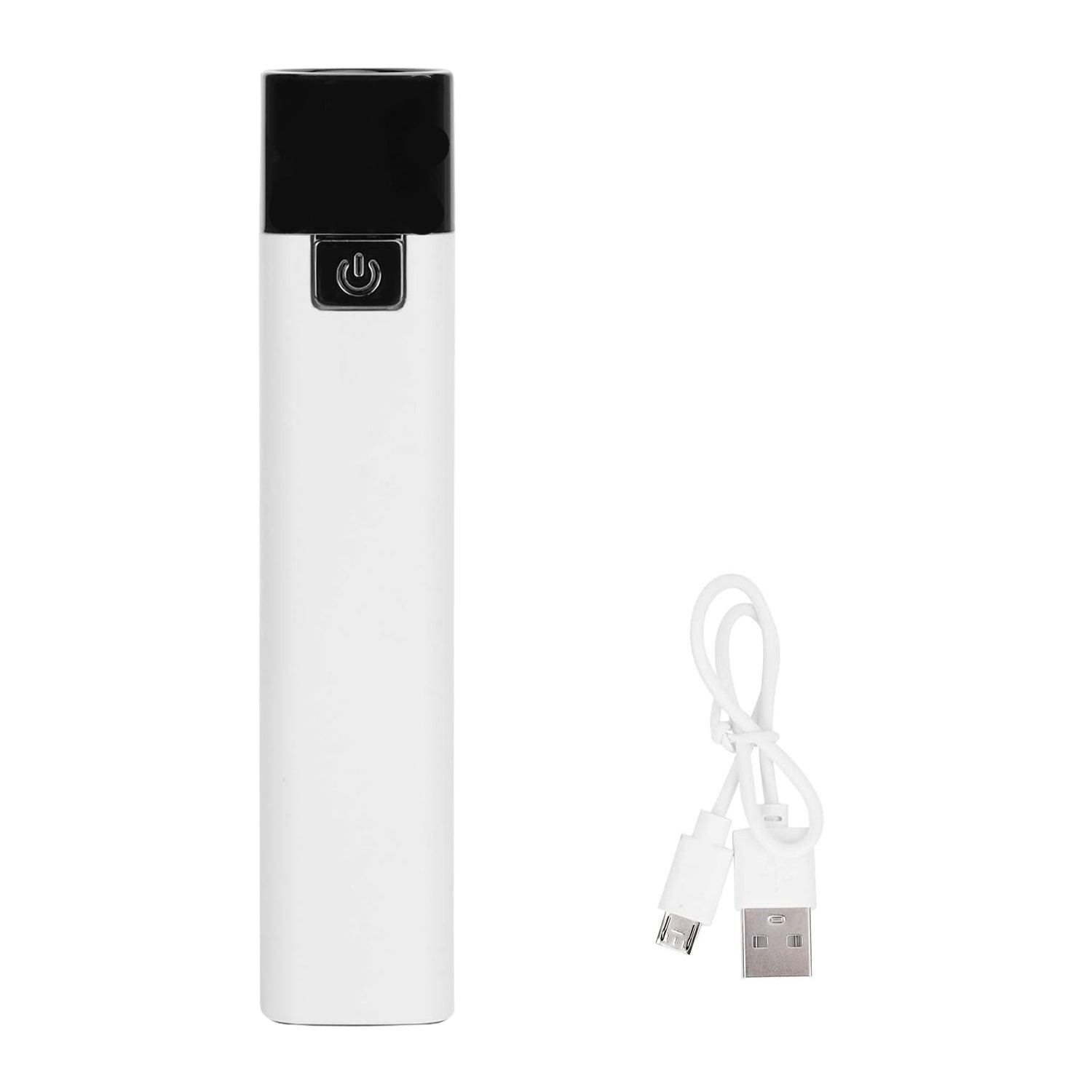 Everyday carry portable rechargeable LED flashlight