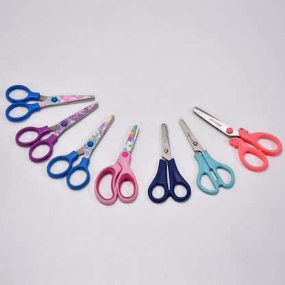 9128 Multipurpose Large Stainless Steel Scissor For Home Scissors/Office Scissors/School Work Scissors /Cutting / Croping Scissors /Tailoring Scissors ( Mix 1 Kg ) 