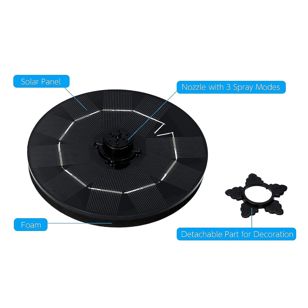 Flora Wave Floating Water Fountain