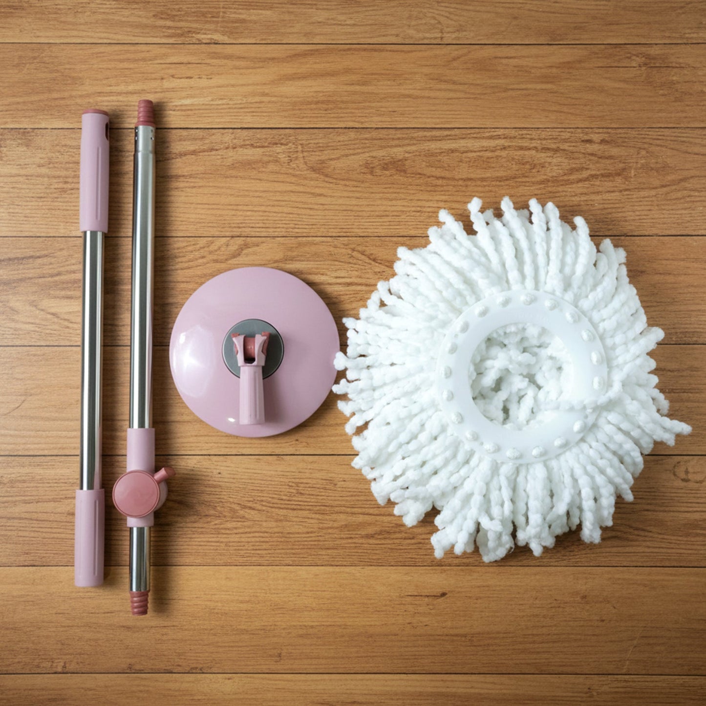 Household cleaning mop rod replacement for spin mop
