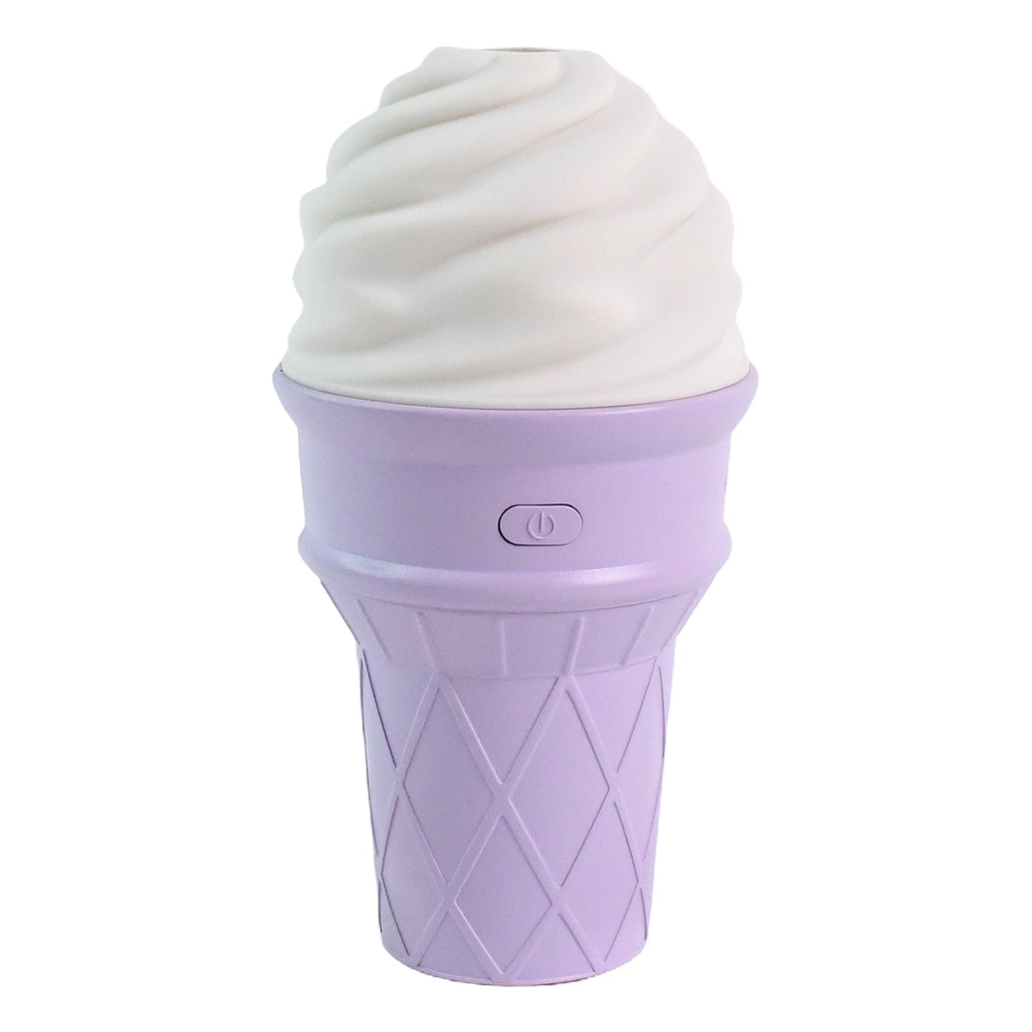 Cool mist humidifier for relaxation with ice cream design