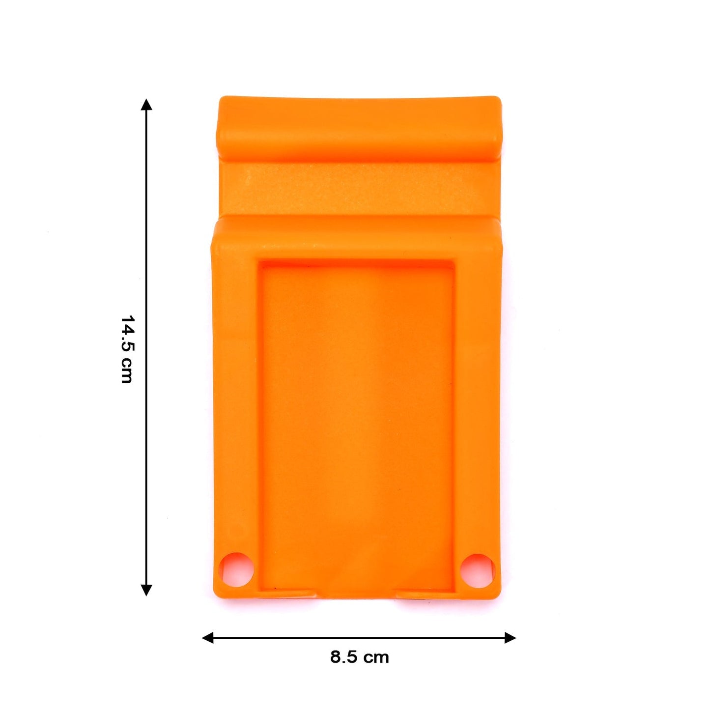 Close-up of plastic mobile phone holder
