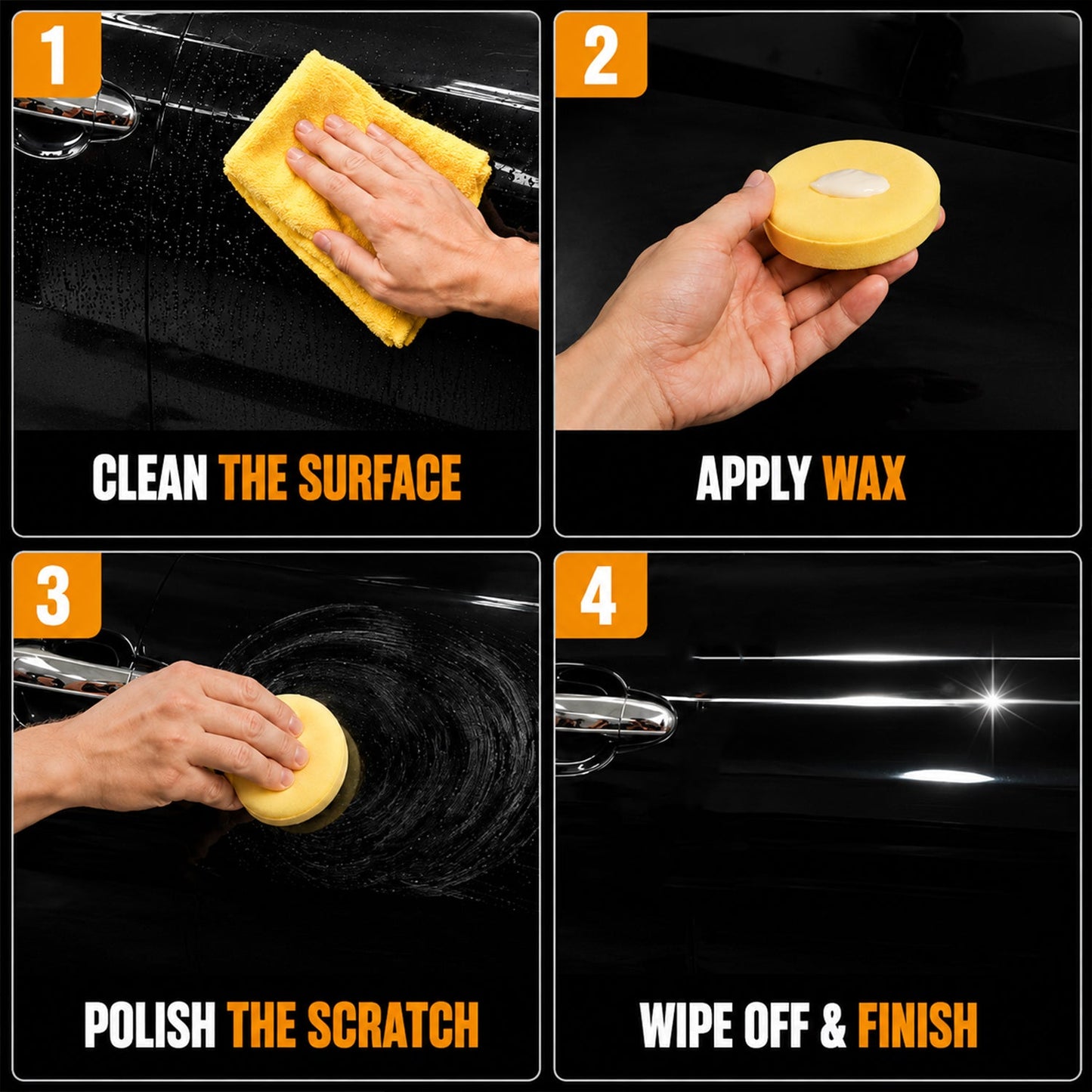 Car Scratch Removal Wax – Restore Shine & Remove Scratches 120ml