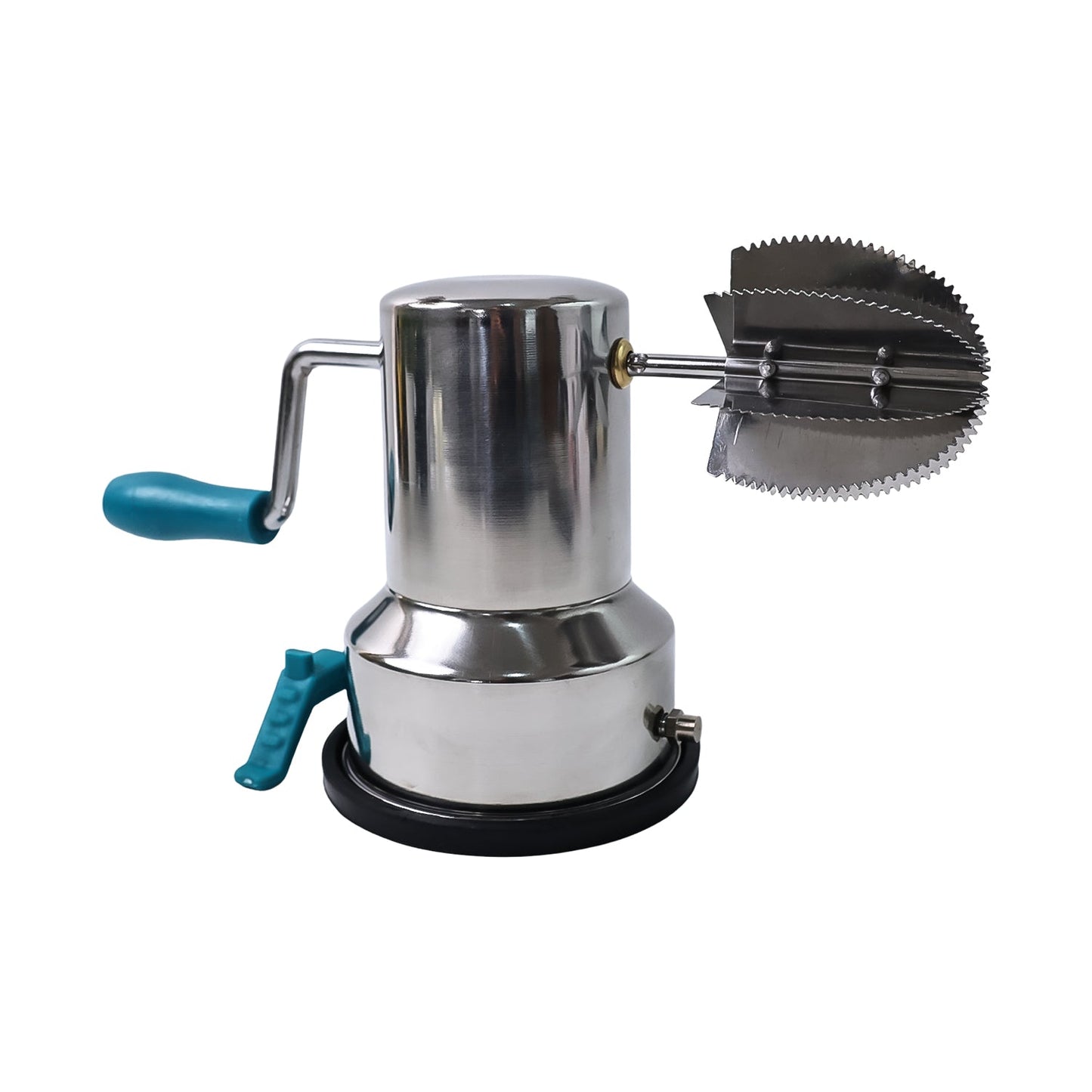 Compact coconut scraper tool designed for efficient kitchen use