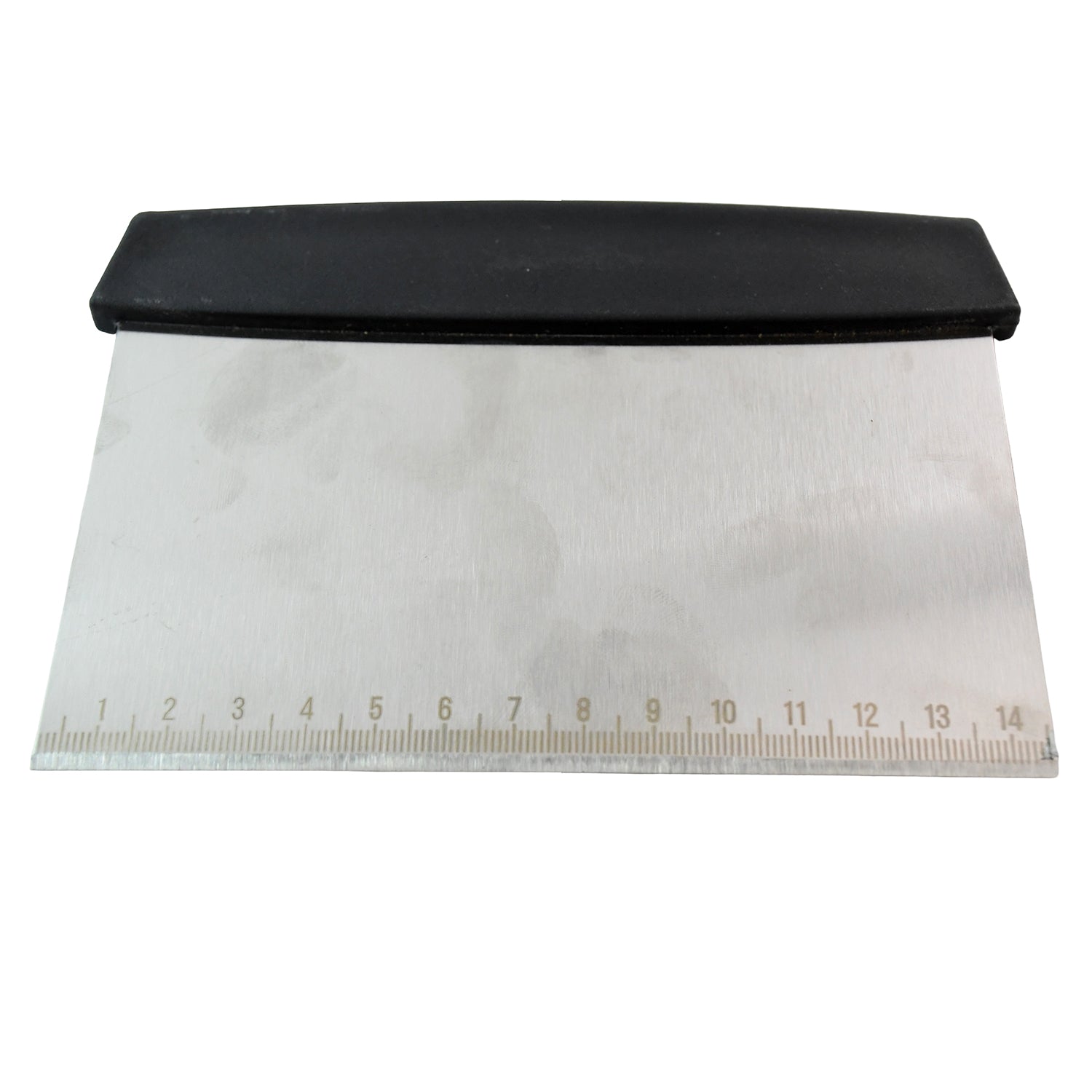 Premium stainless steel scraper with ergonomic plastic handle