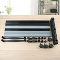 Double Pole Adjustable Garment Stand (1 Set)