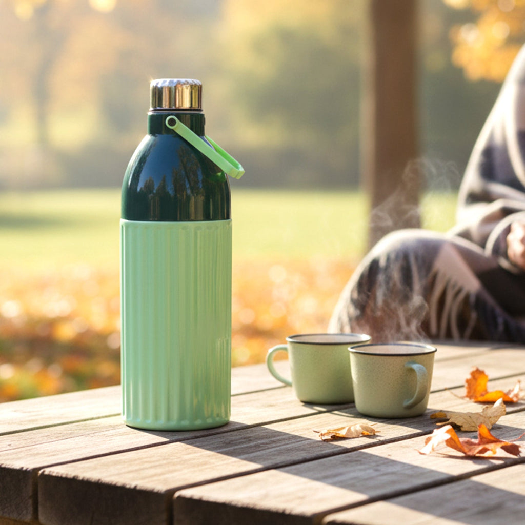 Plastic 1700 ML Approx Premium Insulated Water Bottle (1 Pc)