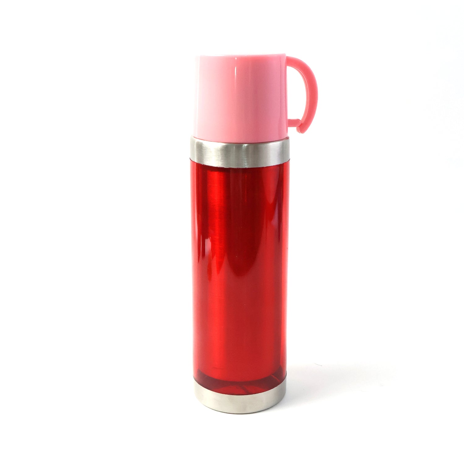 Customize Insulated Travel Mug Bottle with Handle Lid (500 ML)