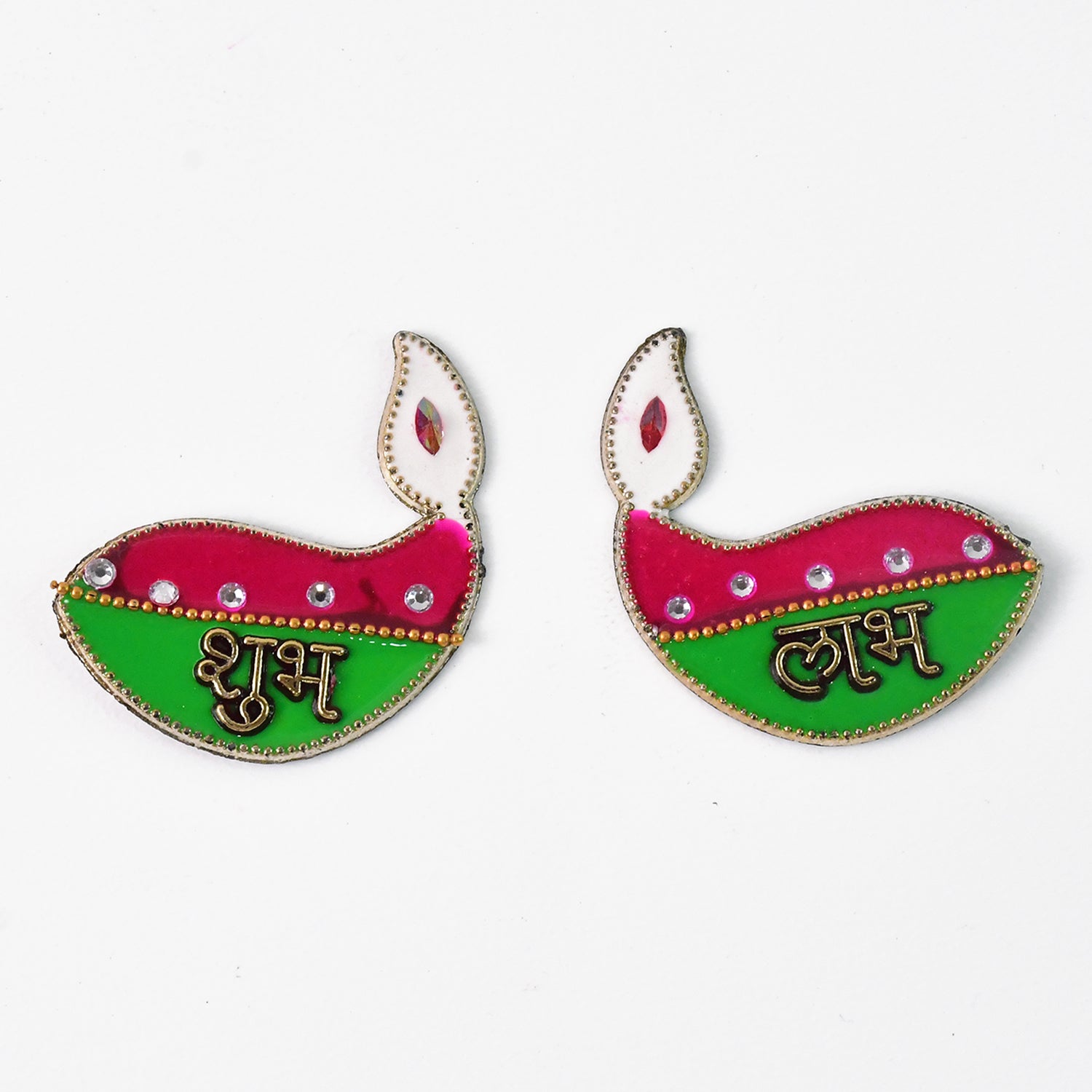 Festive Shubh Labh wall hangings perfect for adding traditional flair to home