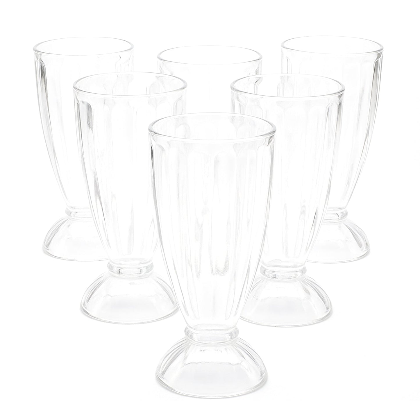 Premium Apex falooda glasses packed and ready for use
