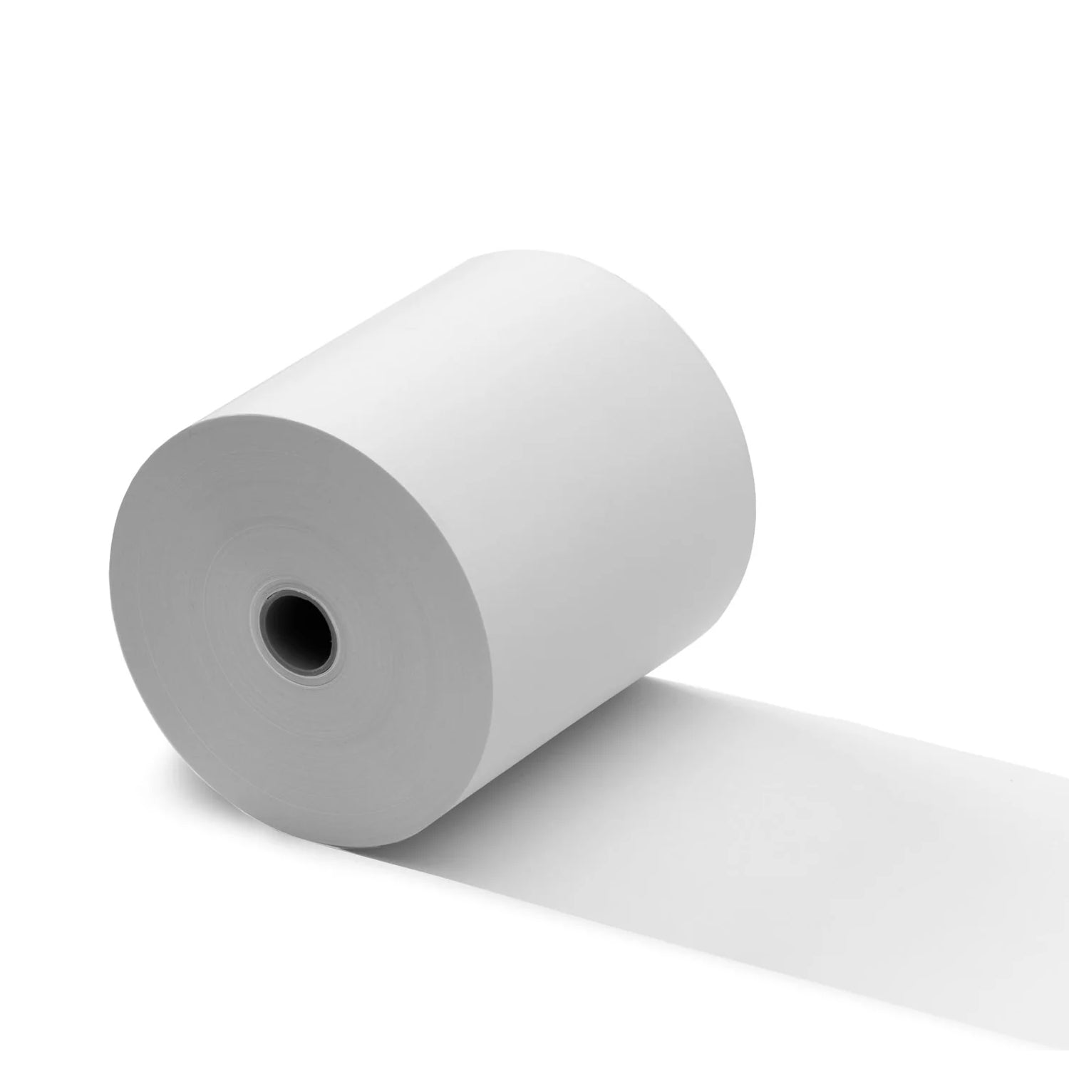 Thermal label roll packaging for courier and inventory labeling applications
