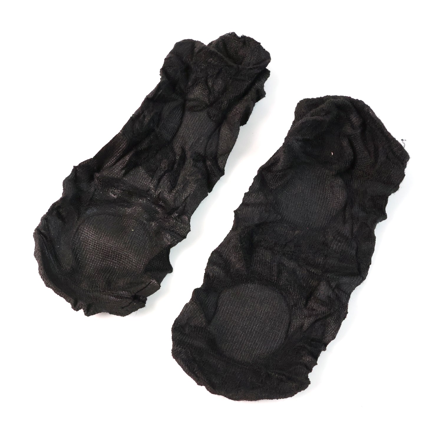 Invisible socks showcasing anti-slip heel design