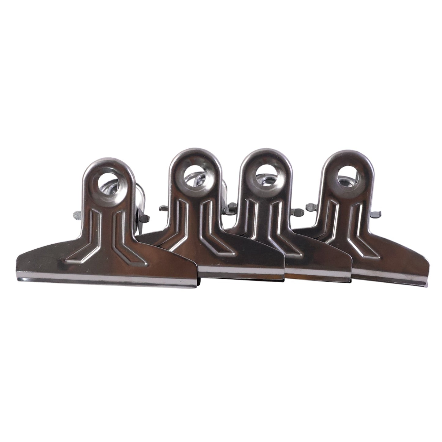 Durable metal binder clip set ideal for files and paperwork