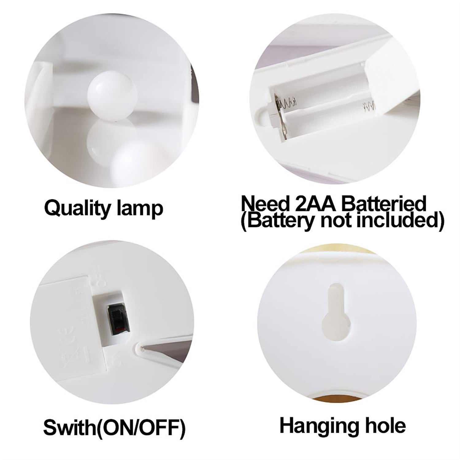 Neutral decorative lighting accessory