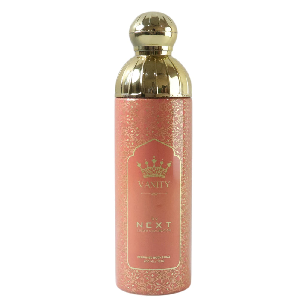 Next Vanity perfume deodorant bottle view