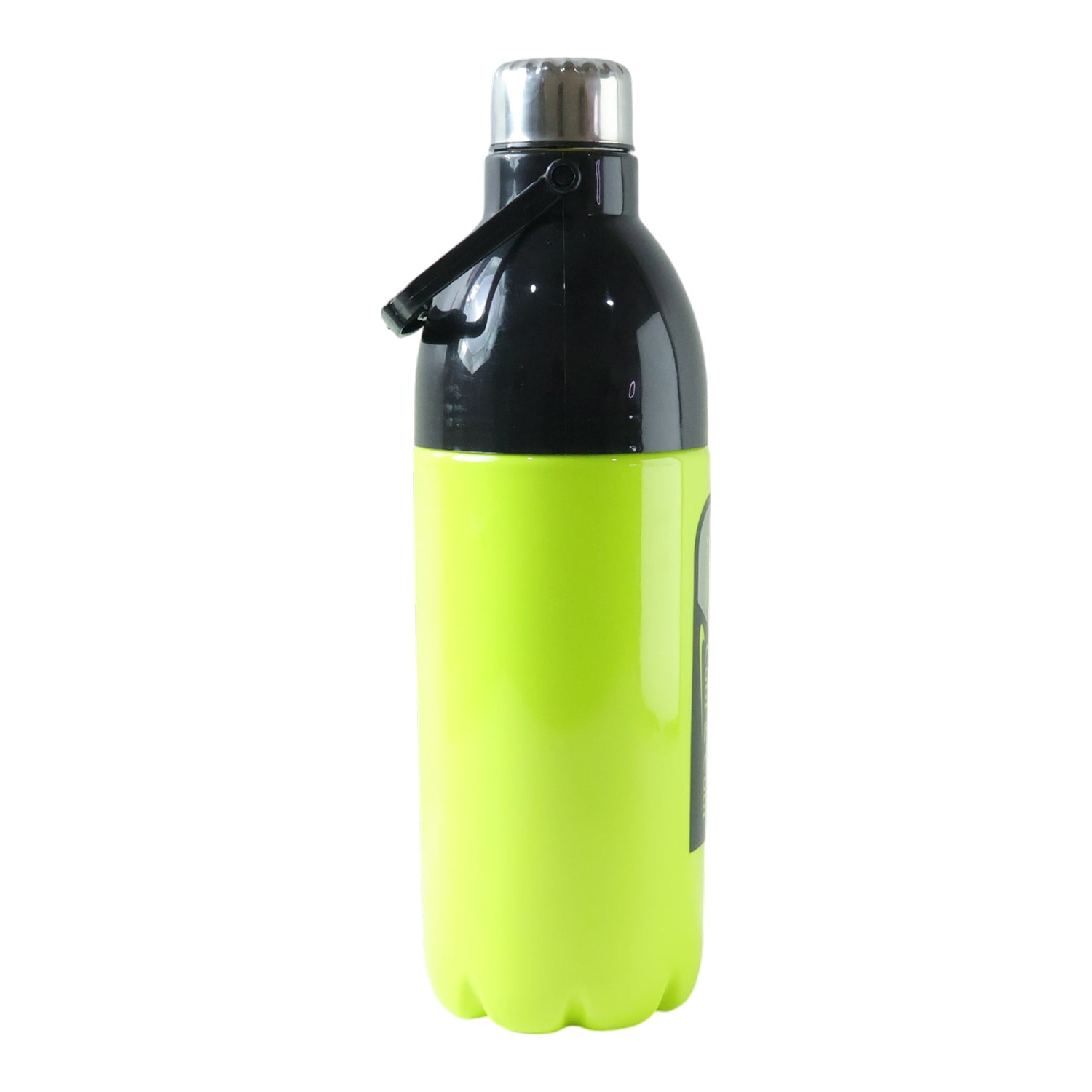 Reusable leakproof water bottle featuring a secure screw cap