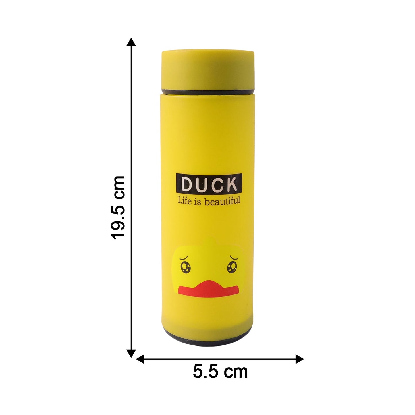 Frosted glass kids water bottle design