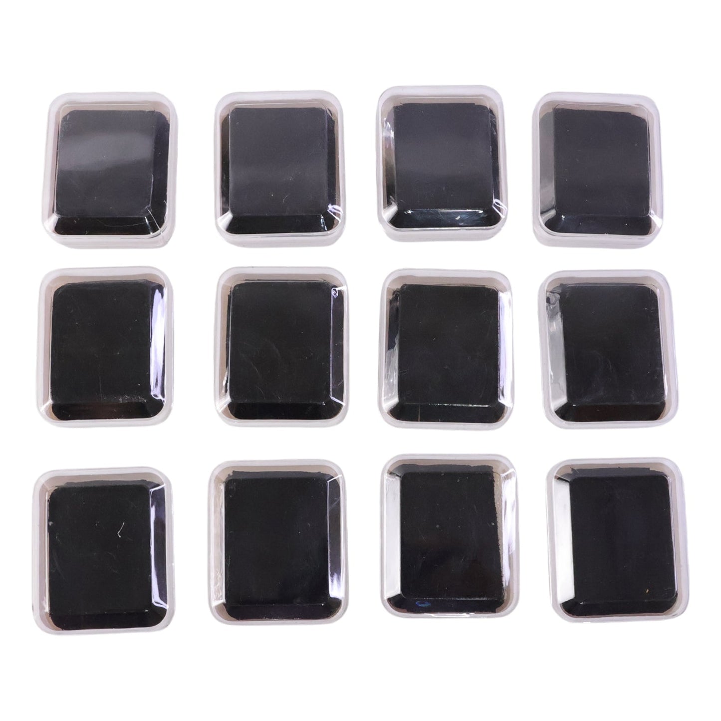 Full view displaying 12 mini jewellery boxes for rings, earrings, and accessories