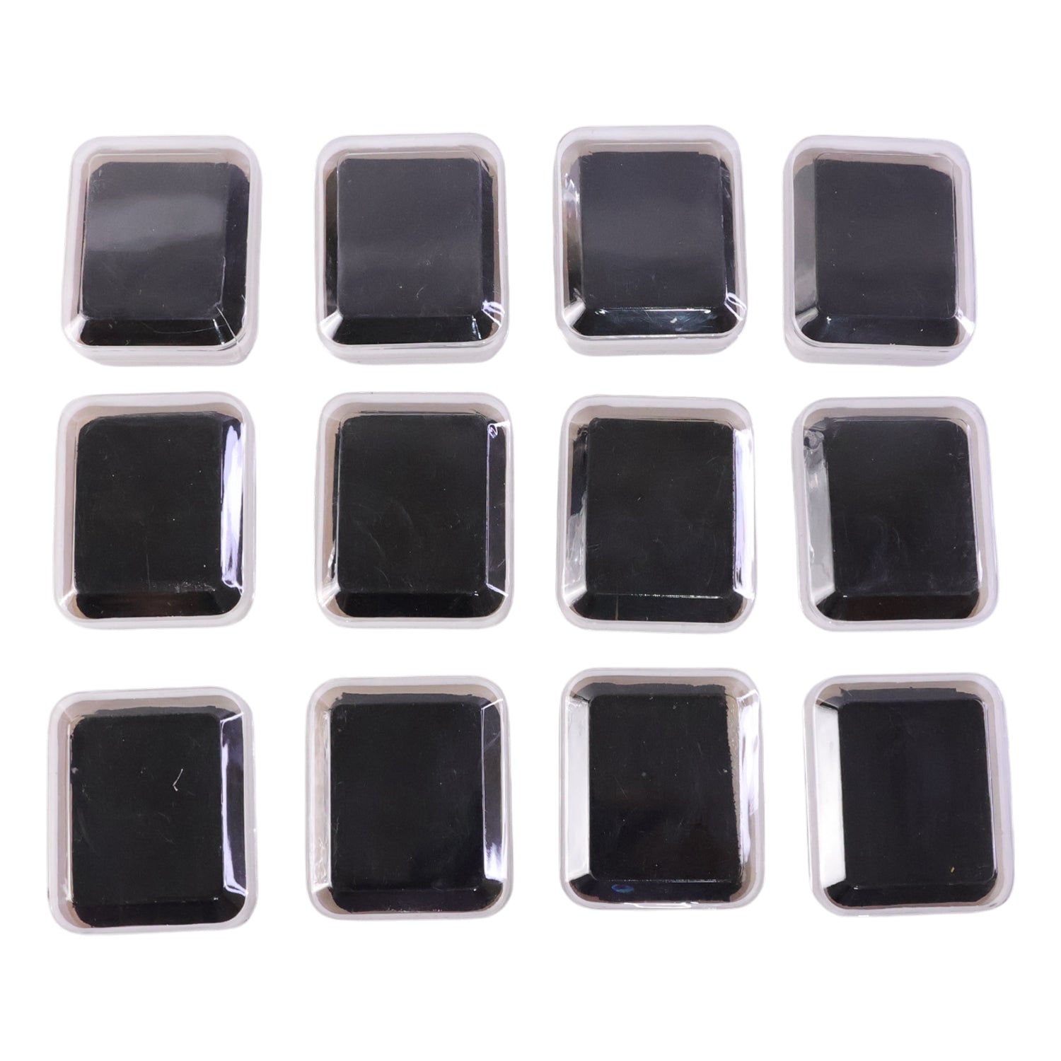 Full view displaying 12 mini jewellery boxes for rings, earrings, and accessories