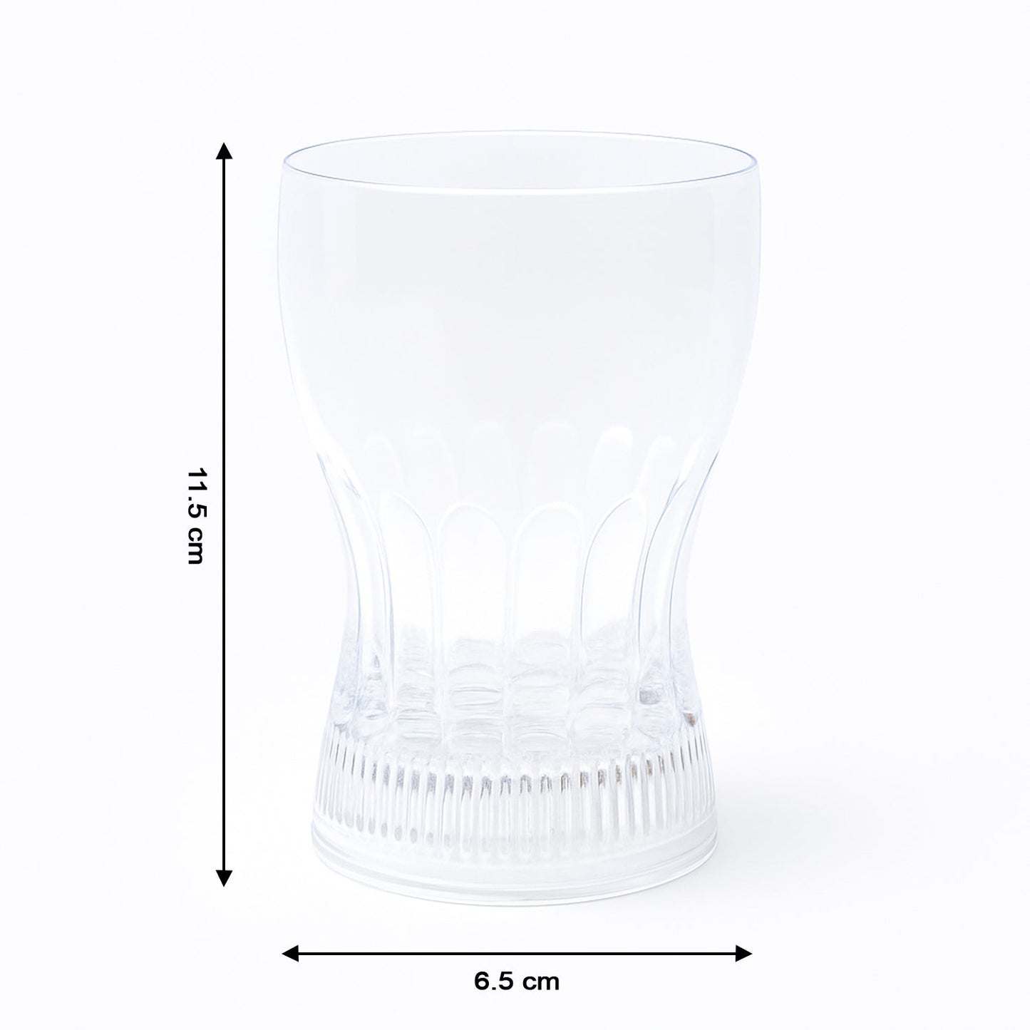 Battery operated LED Light Glass perfect for adding color to party drinks.
