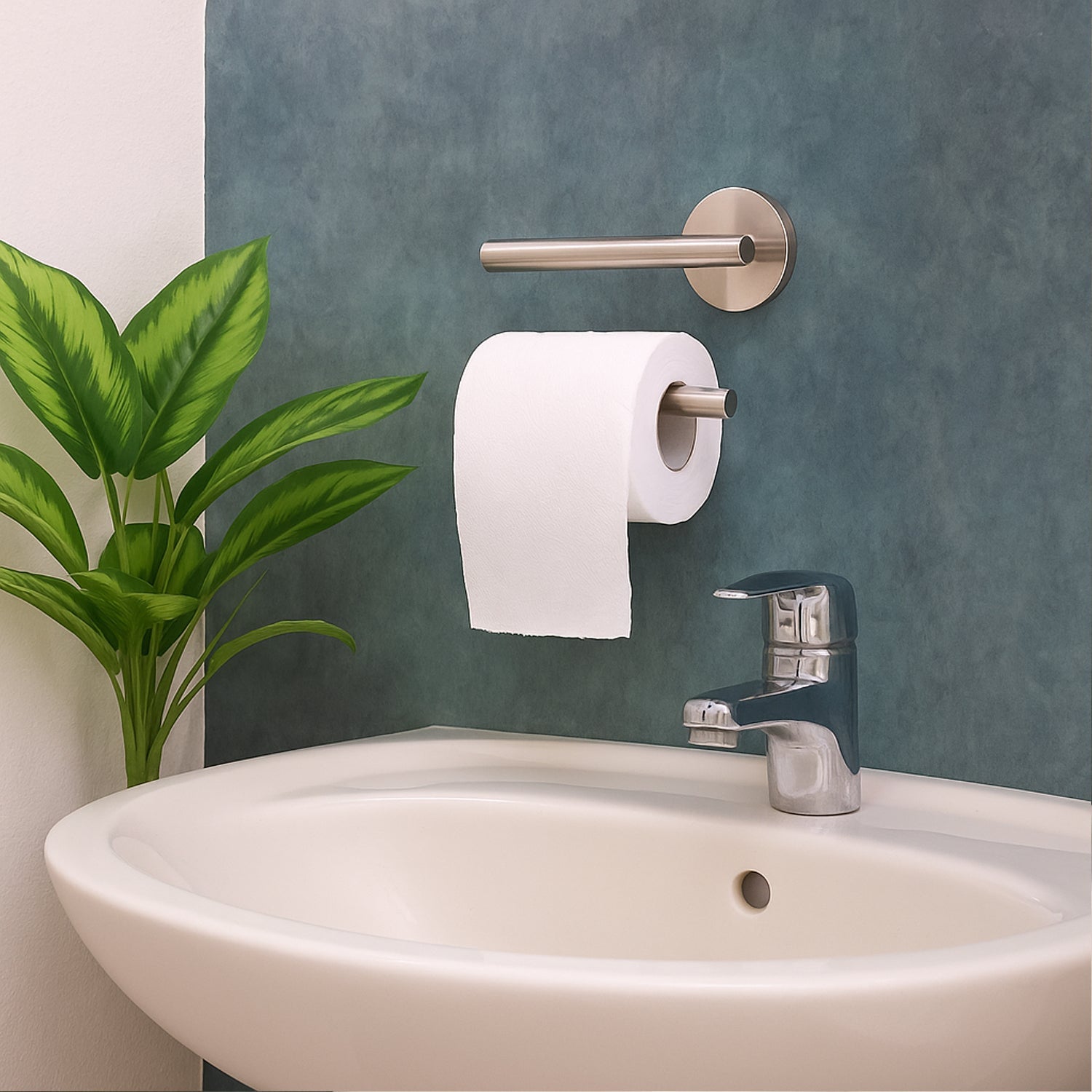 Stack of Freshee 2-ply toilet rolls for home and office use