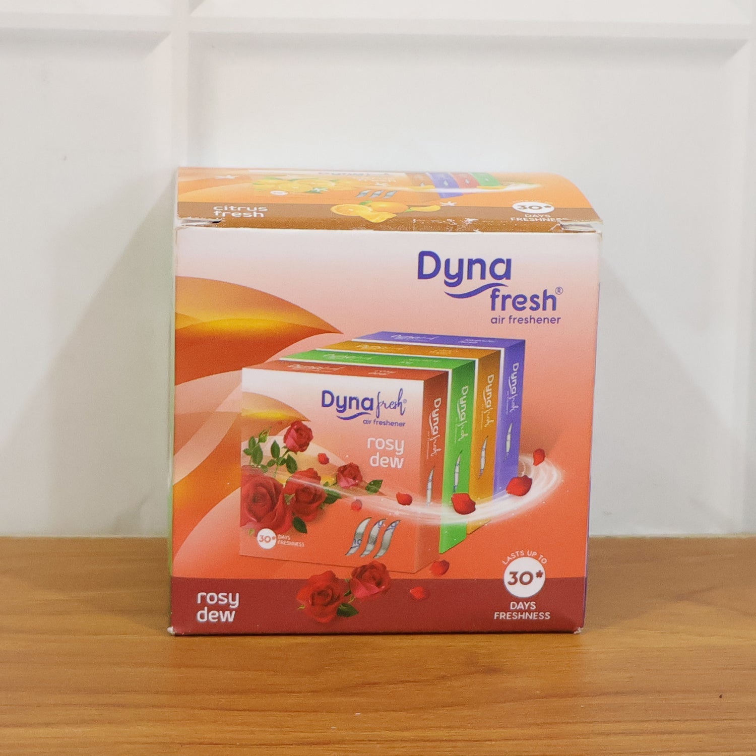 Decorative solid air freshener for indoor spaces