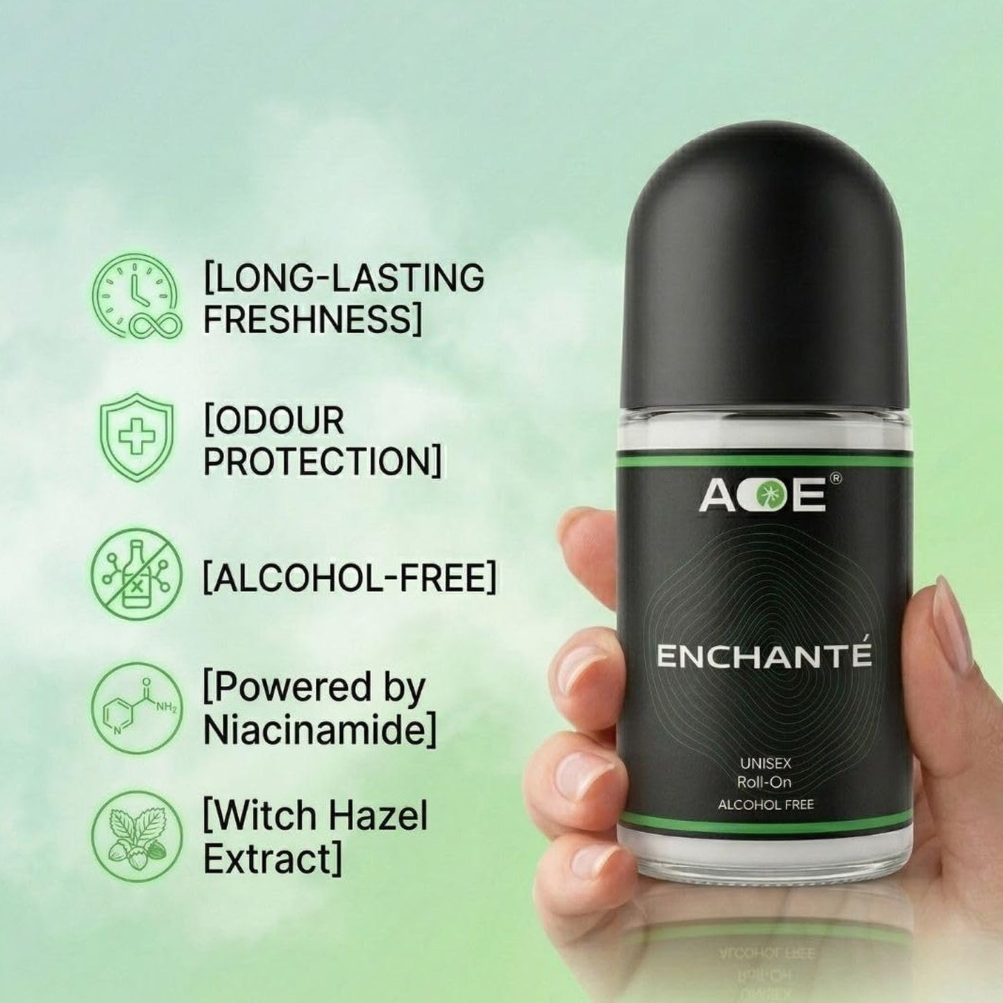 Premium unisex deodorant for daily hygiene