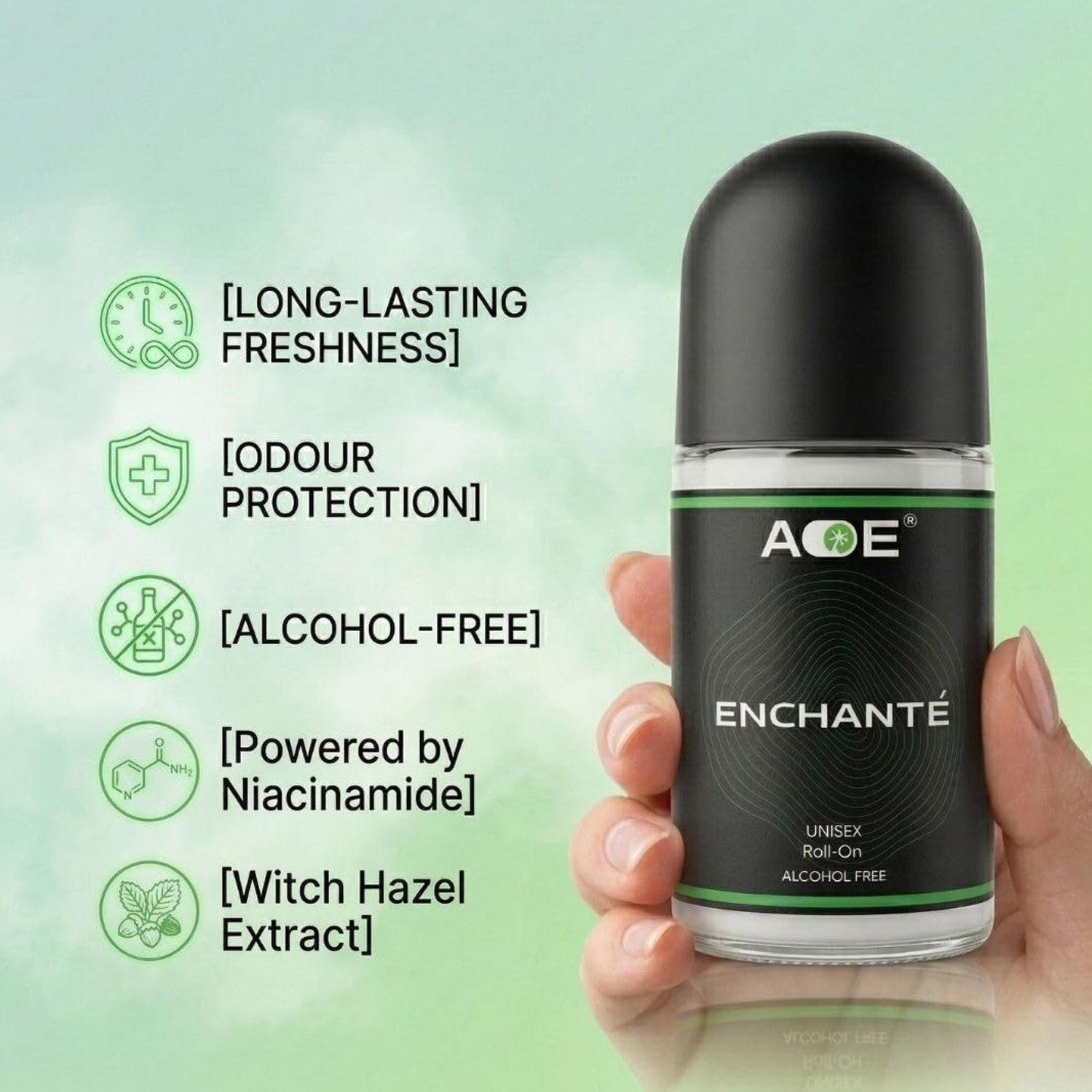 Premium unisex deodorant for daily hygiene