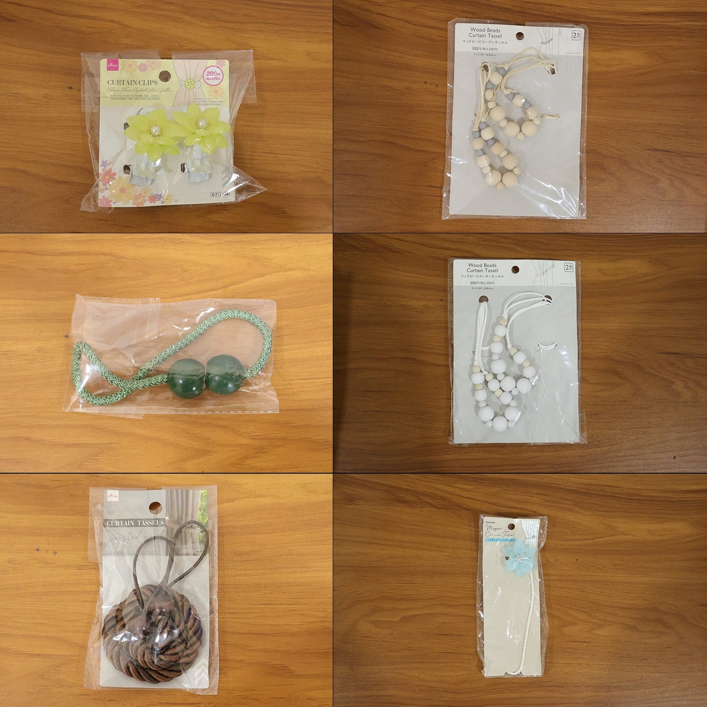 Assorted design stylish decorative curtain holder for home décor