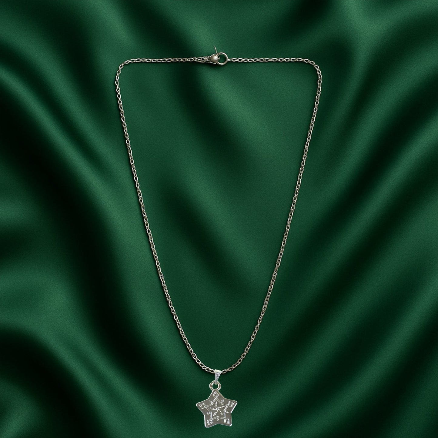 Variety of lightweight pendant necklace designs with enamel or polished coating
