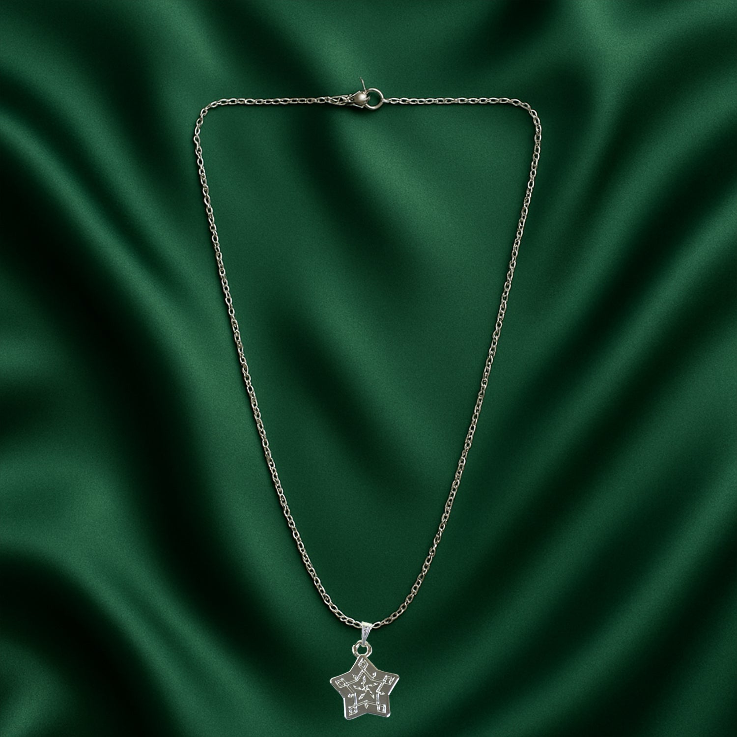 Variety of lightweight pendant necklace designs with enamel or polished coating