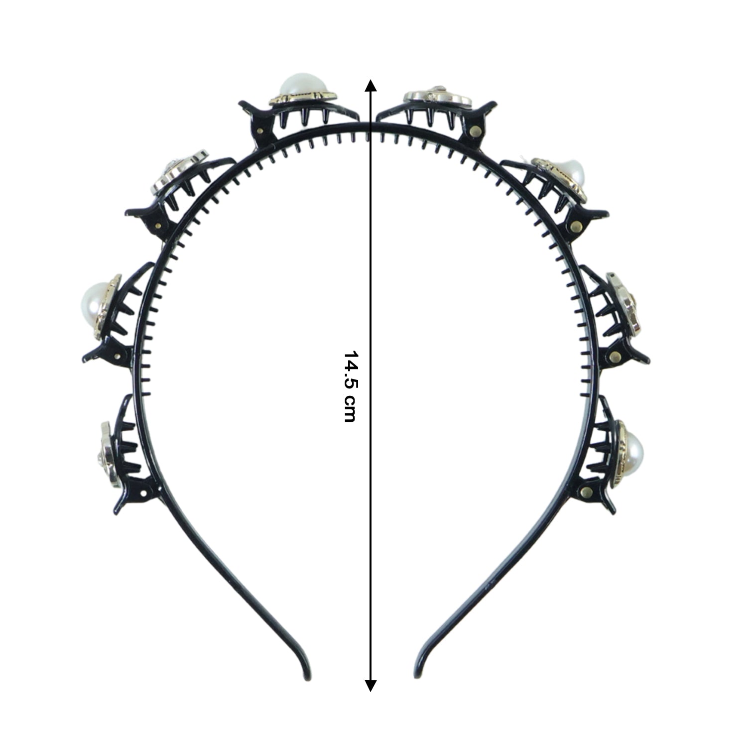 Comfortable and elegant pearl hair band for all hairstyles
