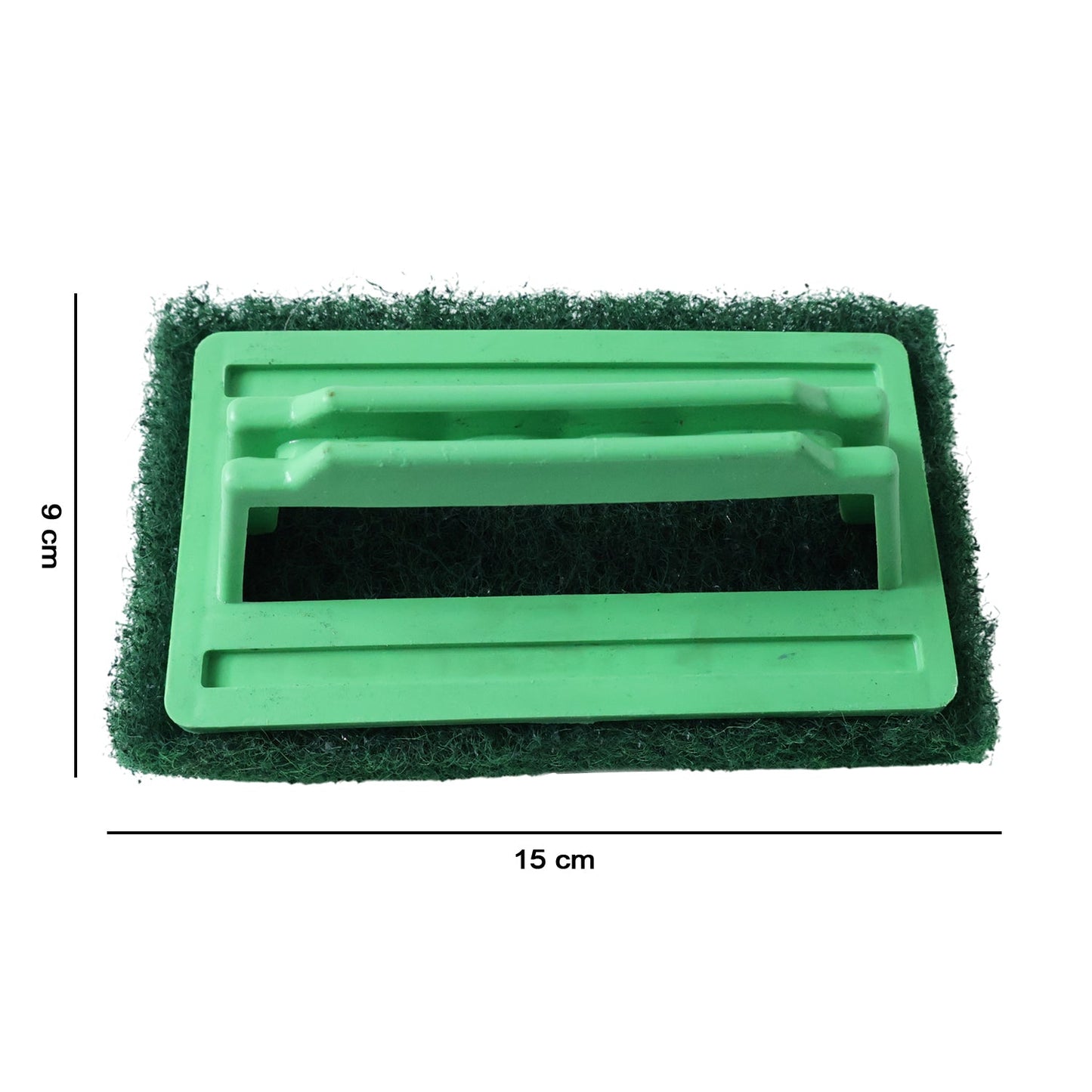 Efficient Tile Cleaning Scrubber Brush cleaning a pool surface.