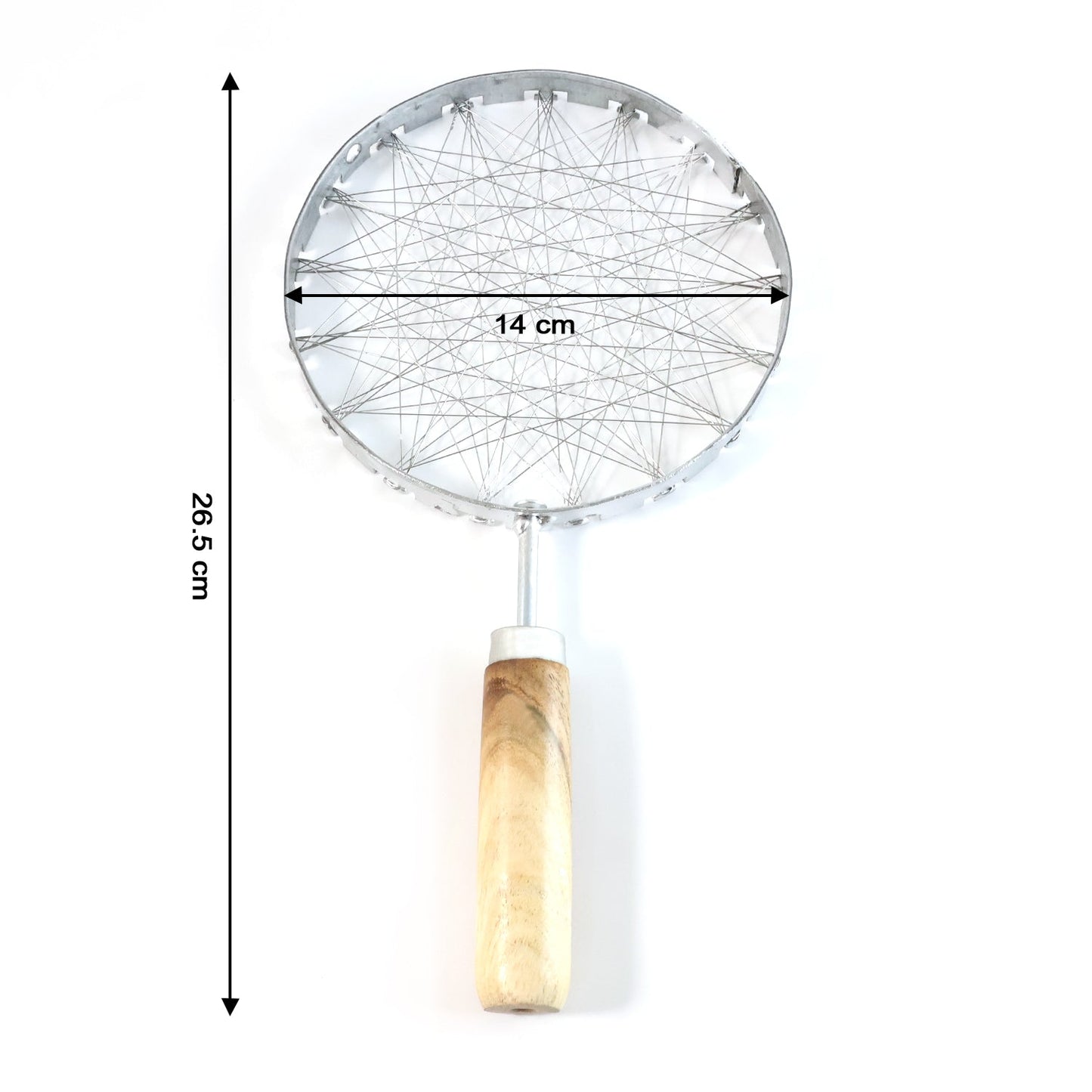 Stainless steel skimmer in use, draining oil efficiently