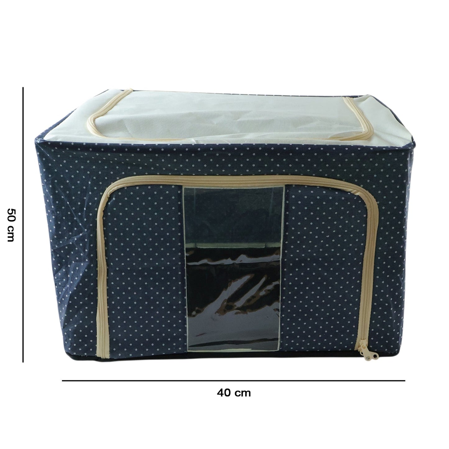 Cloth storage box for blankets and clothes